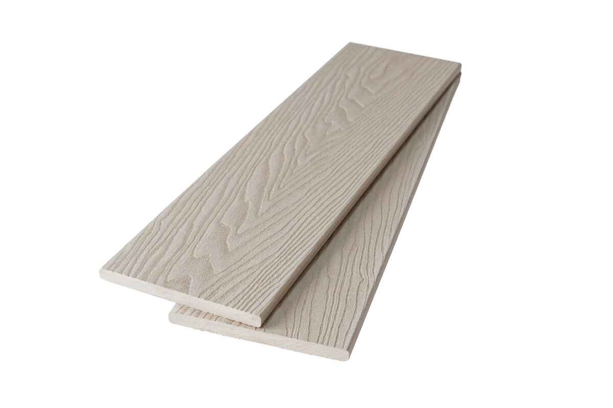 Заборная доска ДПК NEXTWOOD® 3D 2-3 метра 11х130мм Белый
