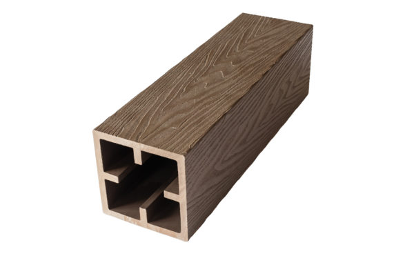 Столб опорный 3D NEXTWOOD® 120х120х3000 мм Тёмно-коричневый