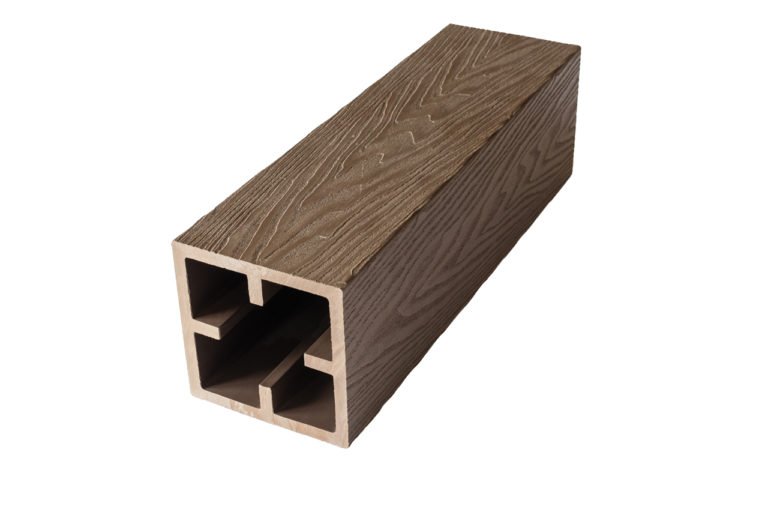 Столб опорный 3D NEXTWOOD® 120х120х3000 мм Тёмно-коричневый