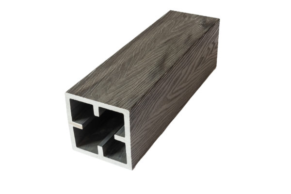 Столб опорный 3D NEXTWOOD® 120х120х3000 мм Серый